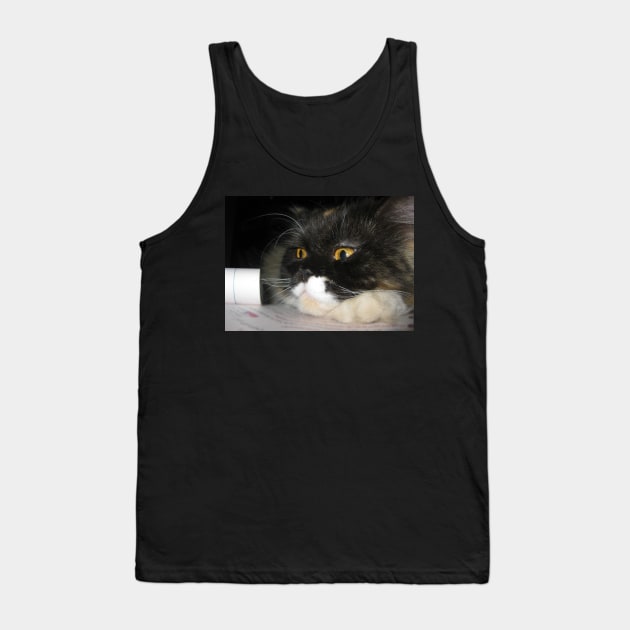 Cat Study Tank Top by Looly Elzayat